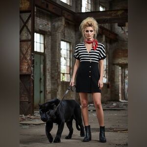 Teri Jon vintage 80s dress